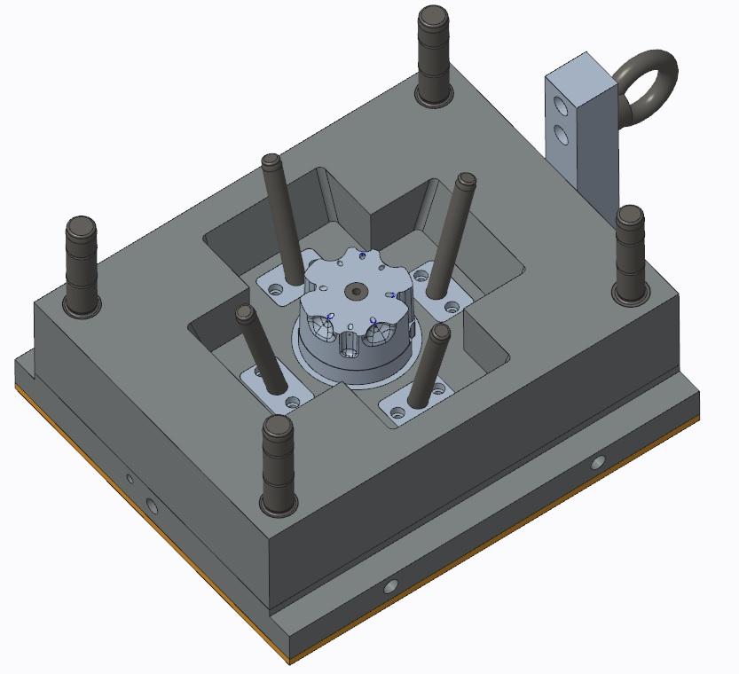 Conception 3D moule injection plastique Caliplast